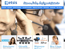 Tablet Screenshot of netsisiletisim.com.tr